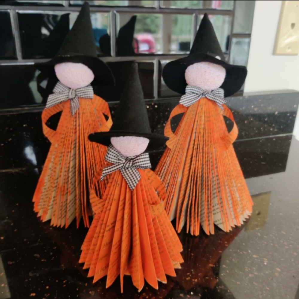 Witch Bundle Adorable Hand Made Decor
